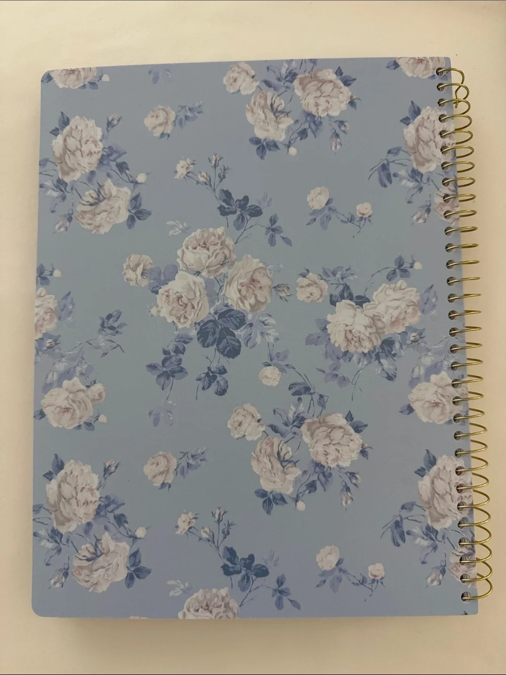Love shack fancy yoobi Floral Planner 2026-2027 – Blue Weekly/Monthly Organizer
